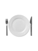 Royal Copenhagen Hvid Elements, tallerken 22 cm - 2 - Jacobsen Plus