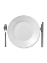 Royal Copenhagen Hvid Elements tallerken 28 cm - 2 - Jacobsen Plus