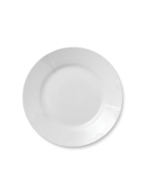 Royal Copenhagen Hvid Elements tallerken 28 cm - 1 - Jacobsen Plus