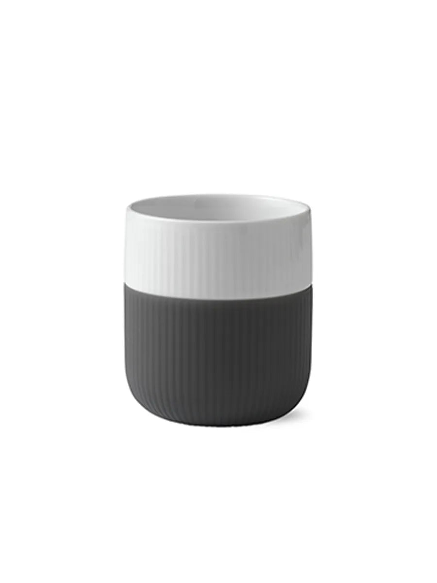 Royal Copenhagen Riflet Contrast, Antracit 33 cl