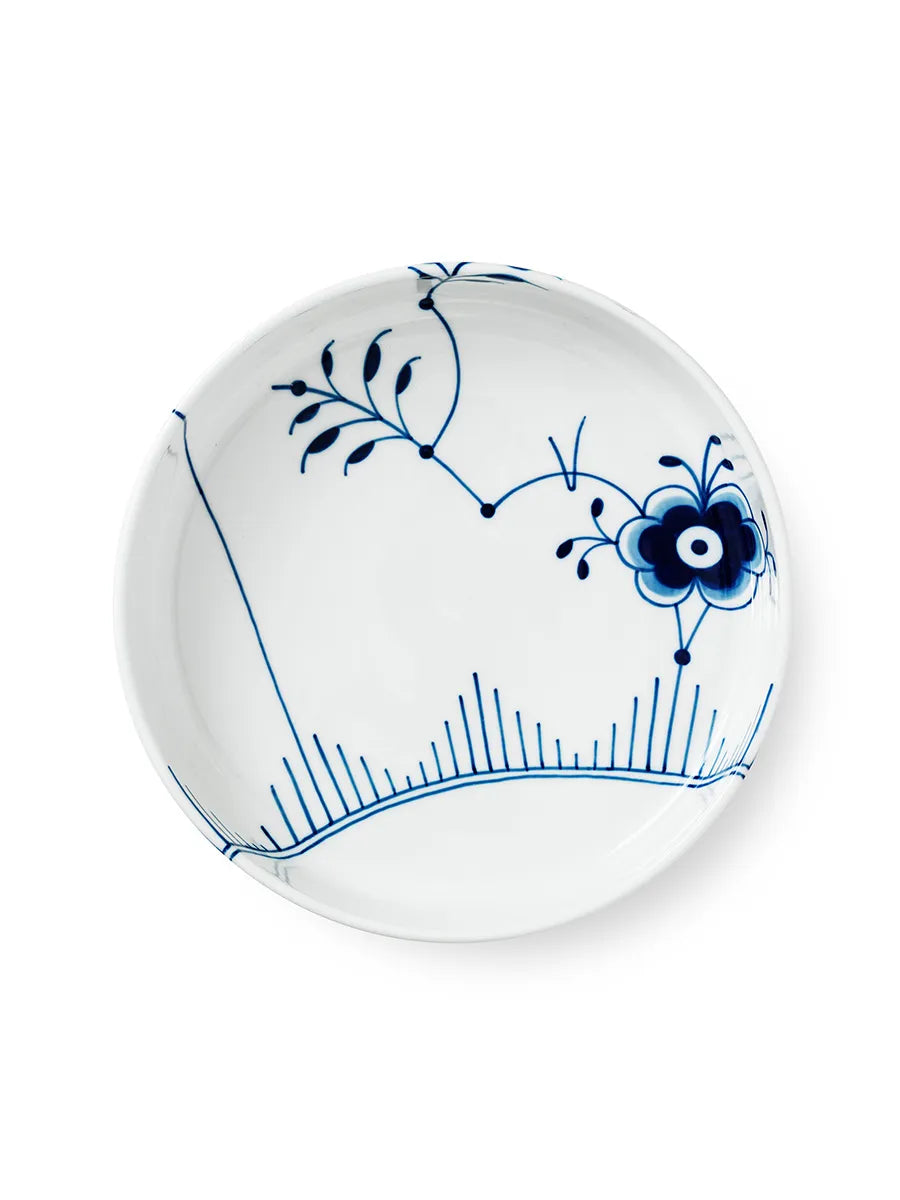 Royal Copenhagen Blå Mega Riflet, rundt ovnfast fad 27 cm