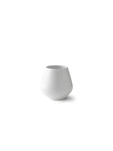 Royal Copenhagen Hvid Riflet, mellem vase 15 cm - 1 - Jacobsen Plus