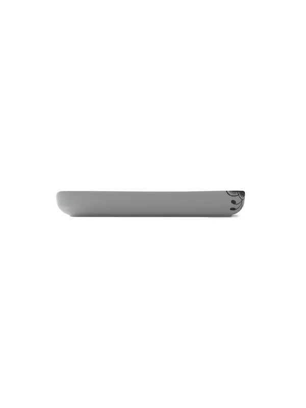 Royal Copenhagen Sort Mega Riflet, fad 24 cm - 3 - Jacobsen Plus