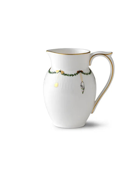 Royal Copenhagen Stjerne Riflet Jul, flødekande 39 cl - 1 - Jacobsen Plus