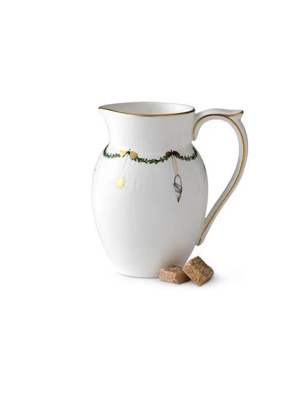 Royal Copenhagen Stjerne Riflet Jul, flødekande 39 cl - 3 - Jacobsen Plus