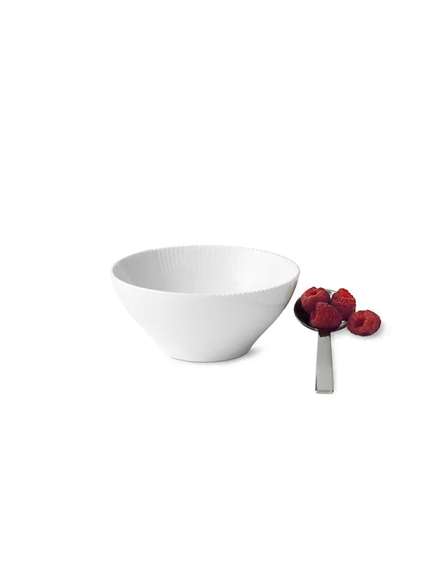 Royal Copenhagen Hvid Elements, skål 30 cl - 2 - Jacobsen Plus