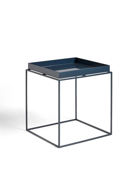 Tray Table Medium 40x40 fra Hay - B40 X D40 X H44 / Deep blue (high gloss) - Jacobsen Plus