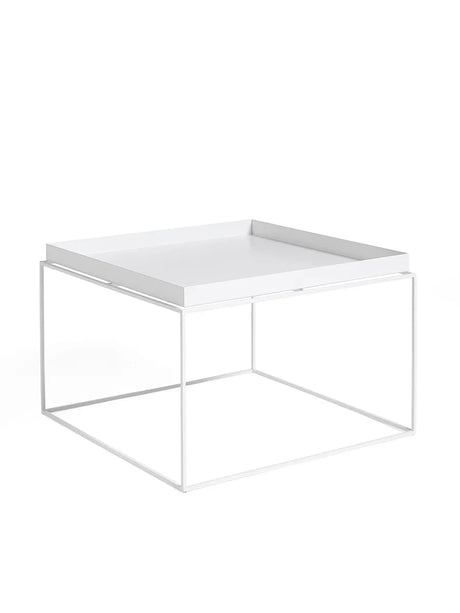 Tray Coffee Table 60x60 fra Hay - White - Jacobsen Plus