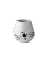 Royal Copenhagen Sort Mega Riflet, vase 20,5 cm - 1 - Jacobsen Plus