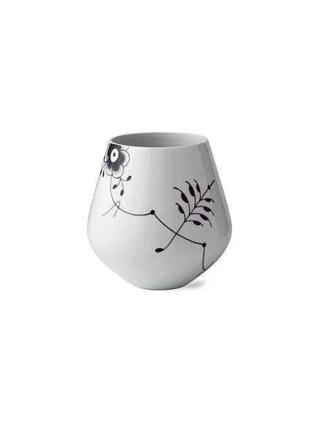 Royal Copenhagen Sort Mega Riflet, vase 20,5 cm - 3 - Jacobsen Plus