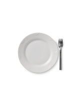Royal Copenhagen Hvid Elements, tallerken 19 cm - 2 - Jacobsen Plus