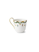 Royal Copenhagen Stjerne Riflet Jul, højhankskop 33 cl