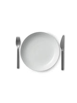 Royal Copenhagen Hvid Riflet, moderne tallerken 20 cm - 2 - Jacobsen Plus
