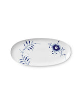 Royal Copenhagen Blå Mega Riflet, aflangt fad 37 cm - 1 - Jacobsen Plus