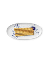Royal Copenhagen Blå Mega Riflet, aflangt fad 37 cm - 2 - Jacobsen Plus