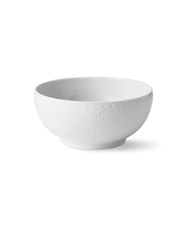 Royal Copenhagen Hvid Halvblonde, skål 110 cl, 18 cm - 1 - Jacobsen Plus