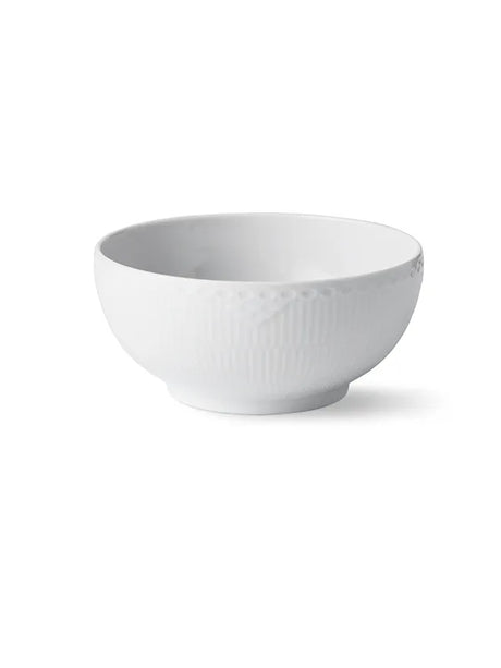 Royal Copenhagen Hvid Halvblonde, skål 110 cl, 18 cm - 1 - Jacobsen Plus