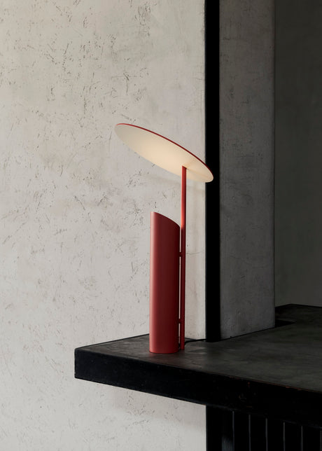 Reflect bordlampe, rød fra Verpan - 2 - Jacobsen Plus