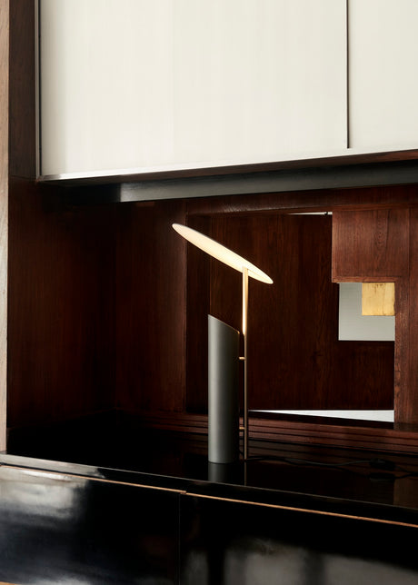 Reflect bordlampe, grå fra Verpan - 2 - Jacobsen Plus