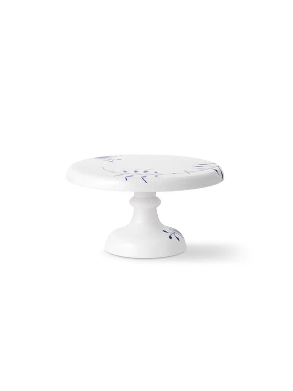 Royal Copenhagen Blå Mega Riflet, fad på fod 23 cm - 3 - Jacobsen Plus