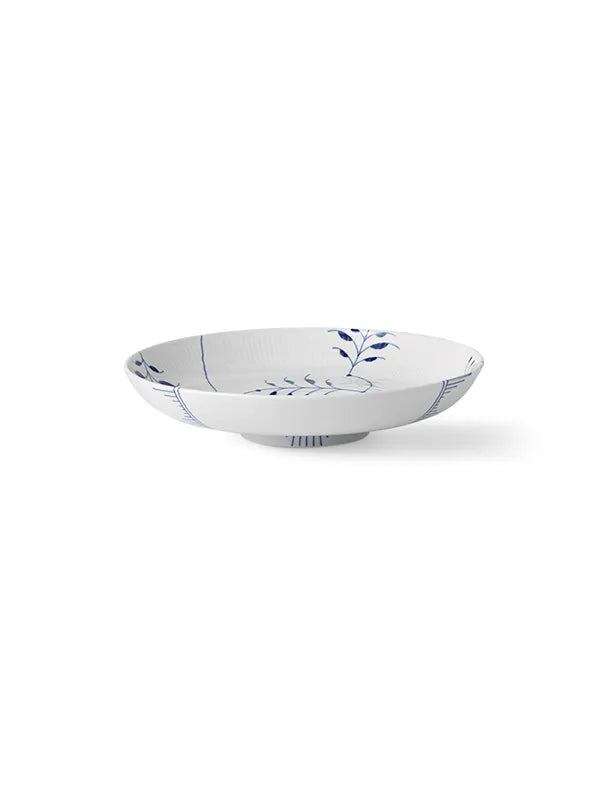 Royal Copenhagen Blå Mega Riflet, fad 34 cm - 3 - Jacobsen Plus