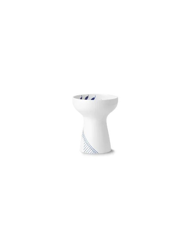 Royal Copenhagen Blå Mega Riflet, vase 15 cm - 3 - Jacobsen Plus