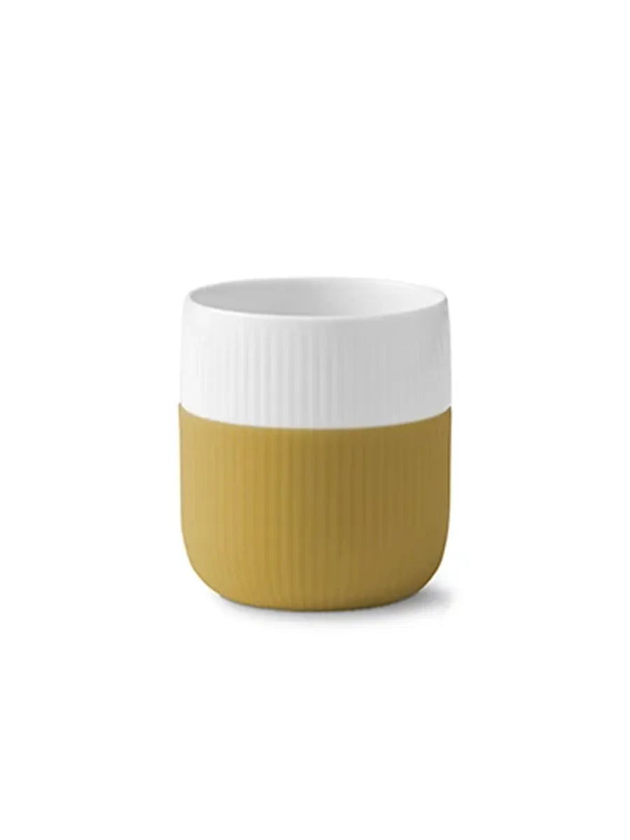 Royal Copenhagen Riflet Contrast, sennep 33 cl