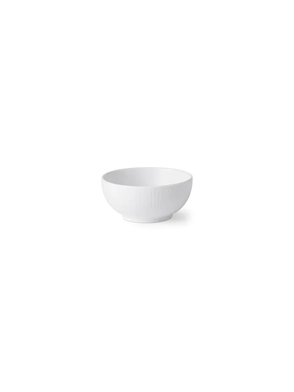 Royal Copenhagen Hvid Riflet, skål 24 cl - 2 - Jacobsen Plus