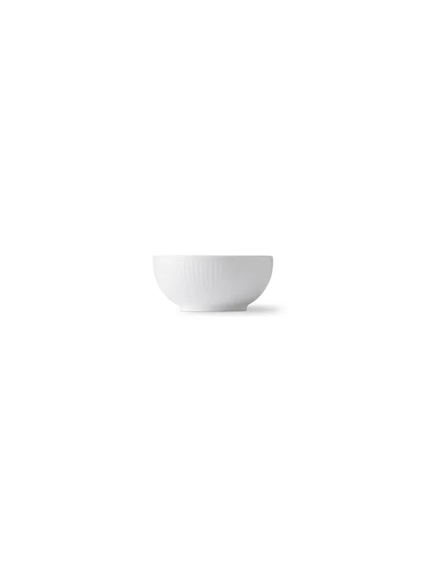 Royal Copenhagen Hvid Riflet, skål 24 cl - 1 - Jacobsen Plus