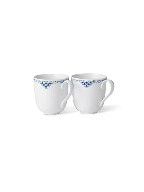 Royal Copenhagen Prinsesse, 2-pak krus 37 cl - 1 - Jacobsen Plus