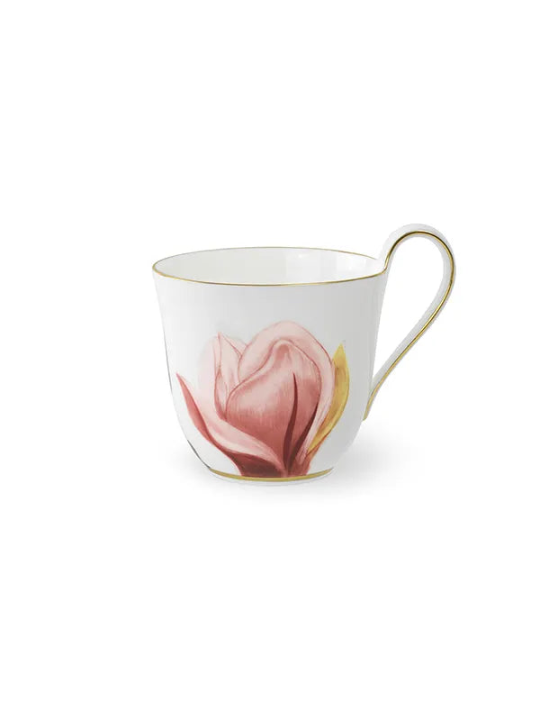 Royal Copenhagen Flora højhankskop, Magnolia 33 cl