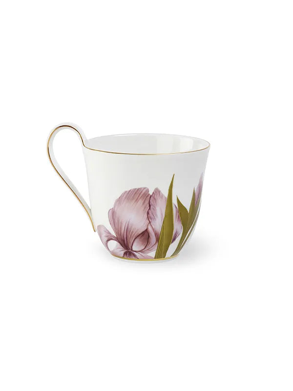 Royal Copenhagen Flora højhankskop, Iris 33 cl