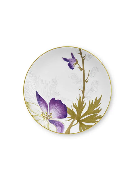 Royal Copenhagen Flora tallerken 19 cm, Stedmoderblomst - 1 - Jacobsen Plus