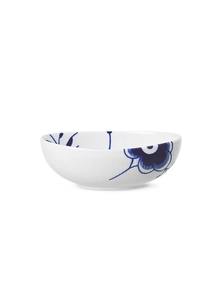 Royal Copenhagen Blå Mega Riflet, oval skål 37 cl - 1 - Jacobsen Plus