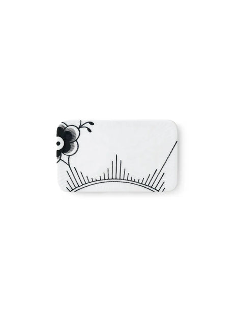 Royal Copenhagen Sort Mega Riflet, serveringsbræt 15,5 cm - 1 - Jacobsen Plus