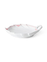 Royal Copenhagen Koral Riflet Blonde Bladformet asiet, 23 cm - 3 - Jacobsen Plus
