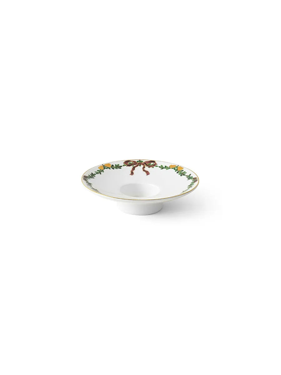 Royal Copenhagen Stjerne Riflet Jul Lysestage, 15,5 cm - 1 - Jacobsen Plus