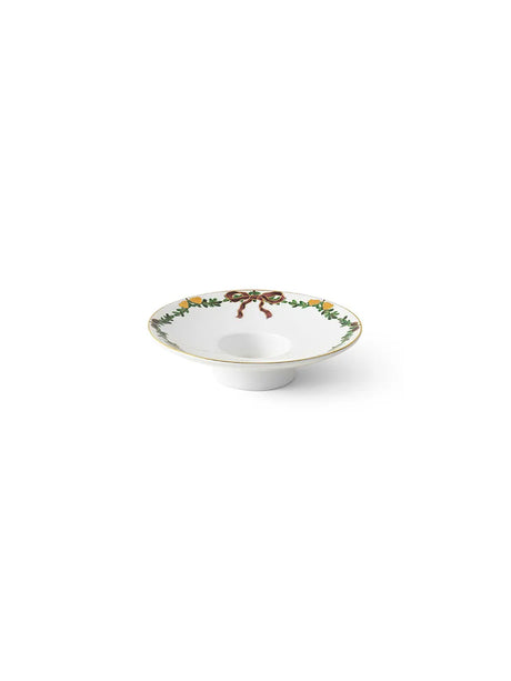 Royal Copenhagen Stjerne Riflet Jul Lysestage, 15,5 cm - 1 - Jacobsen Plus