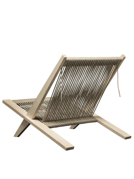 PP106 Loungestol fra PP Møbler - Sæbebehandlet / Eg - Jacobsen Plus