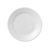 Royal Copenhagen Hvid Riflet, tallerken 25 cm