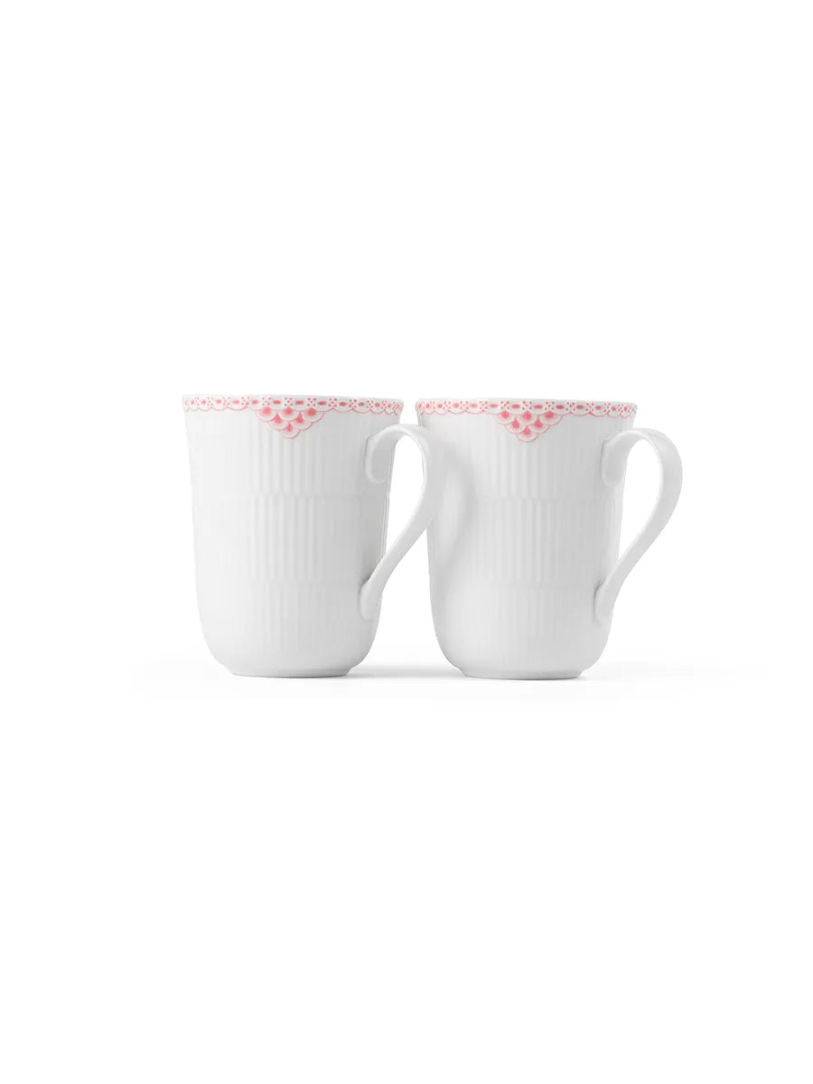 Royal Copenhagen Koral Riflet Blonde, 2-pak krus 36 cl - 3 - Jacobsen Plus