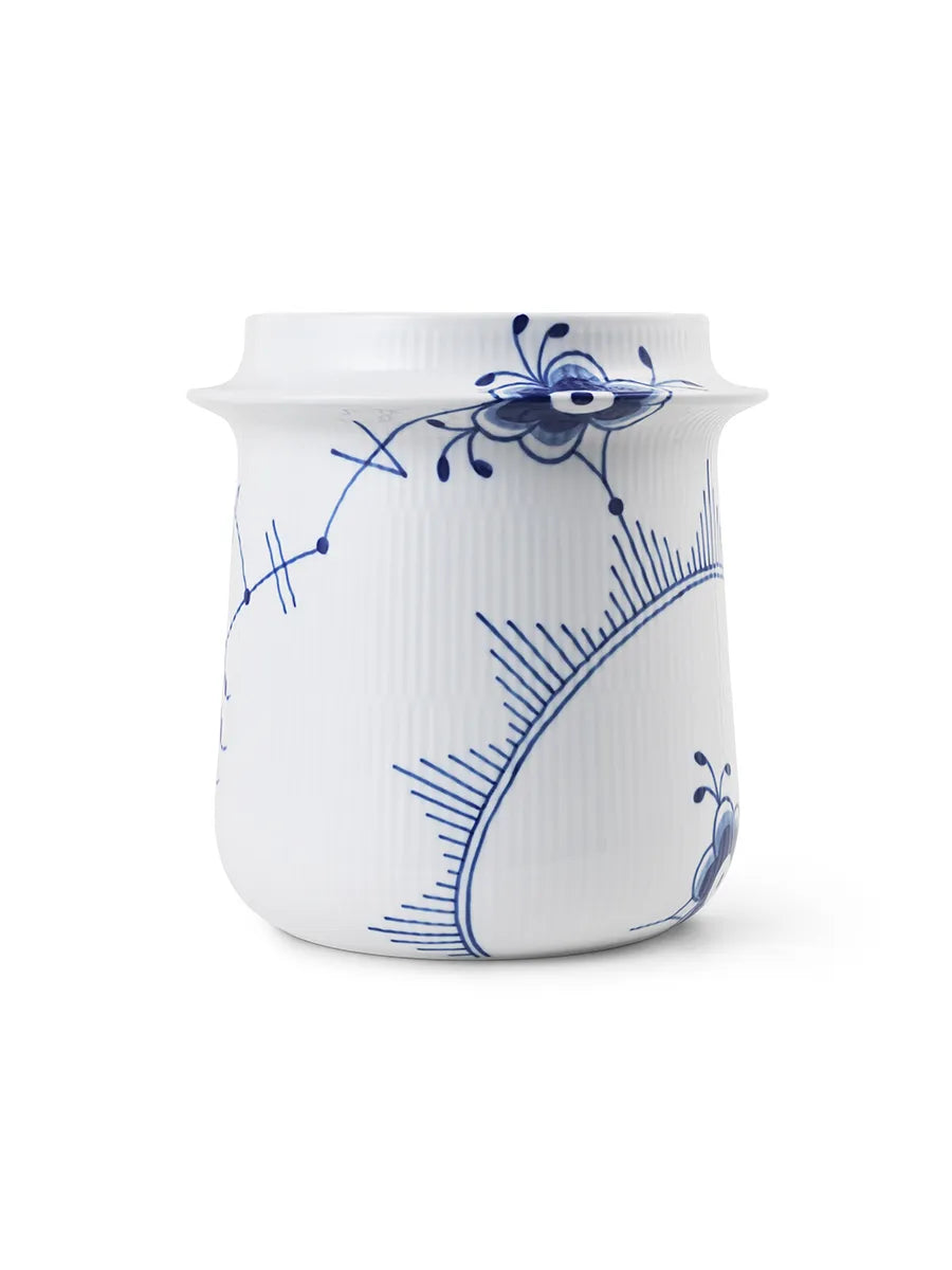 Royal Copenhagen Blå Mega Riflet, vinkøler 21,5 cm