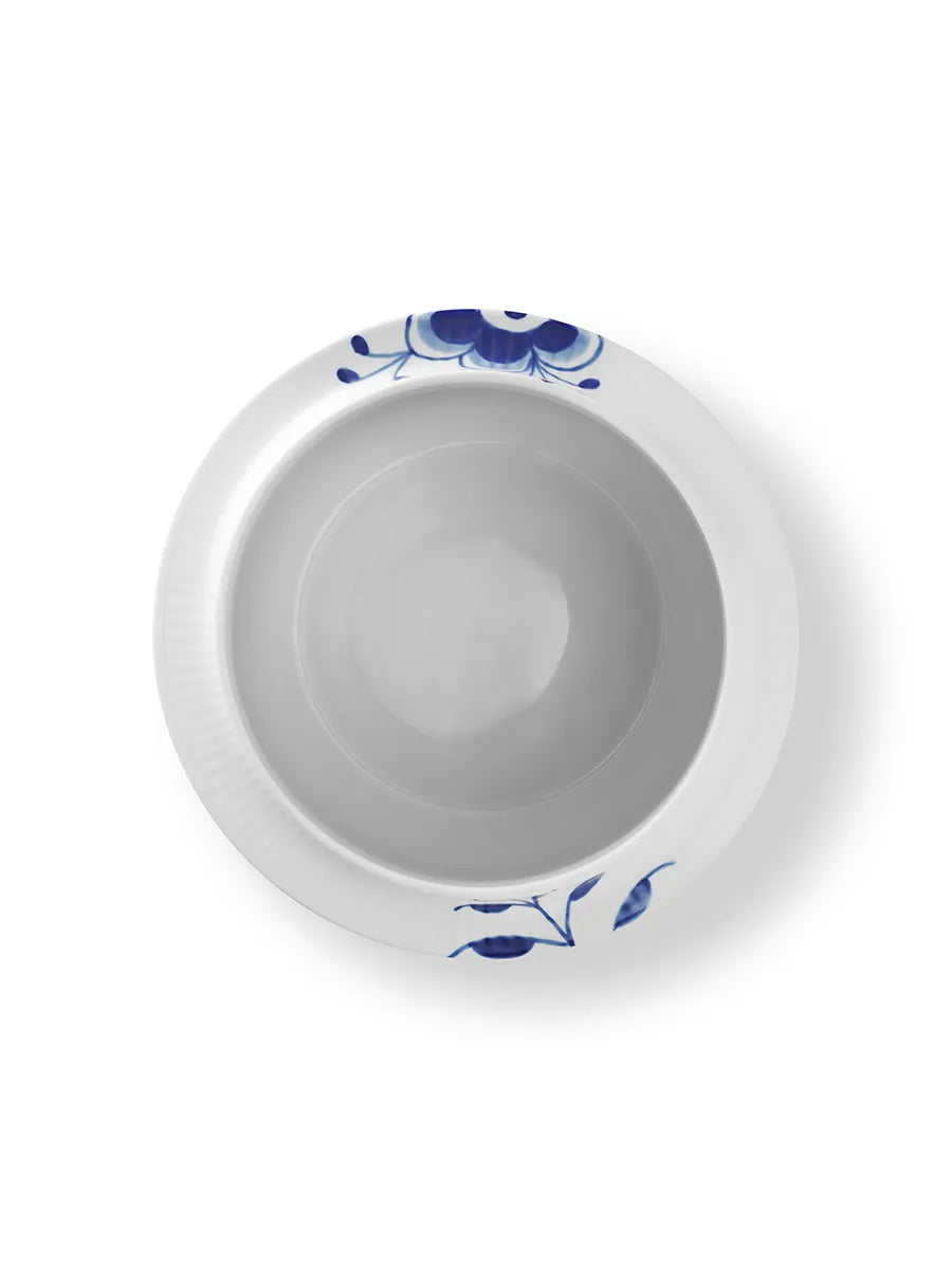 Royal Copenhagen Blå Mega Riflet, vinkøler 21,5 cm