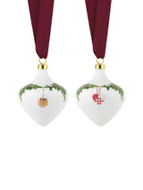 Royal Copenhagen Stjerne Riflet Jul, Ornament sæt - 1 - Jacobsen Plus