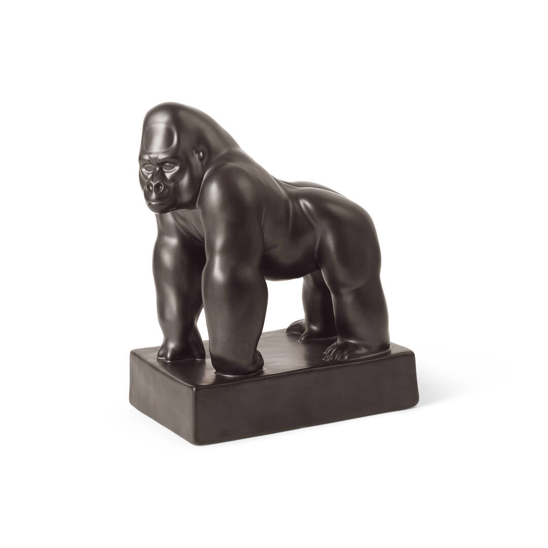 Gorilla stående fra Royal Copenhagen - 1 - Jacobsen Plus
