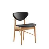 108 Chair, eg olie af Finn Juhl - Elegance læder (sort) - Jacobsen Plus