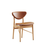 108 Chair, eg olie af Finn Juhl - Elegance læder (valnød) - Jacobsen Plus