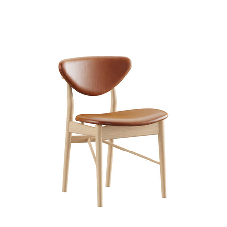 108 Chair, eg klar olie af Finn Juhl - Elegance læder (valnød) - Jacobsen Plus