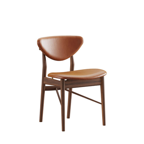 108 Chair, valnød af Finn Juhl - Elegance læder (valnød) - Jacobsen Plus