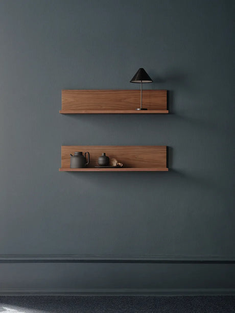 Tana Wall Shelf, walnut fra New Works - 3 - Jacobsen Plus